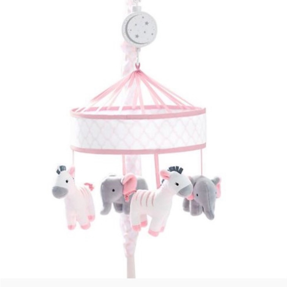 Just Born® Dream Musical Mobile in Pink/White